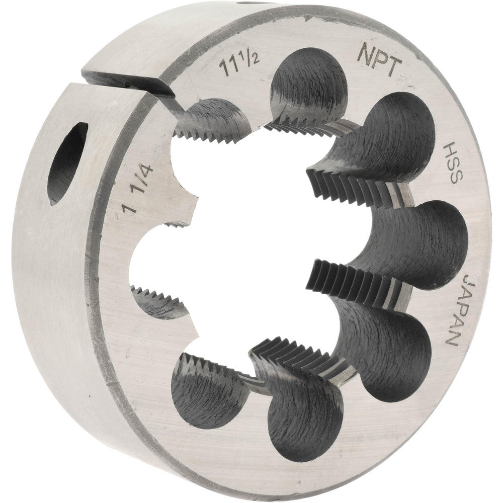 Value Collection 315-2150 1-1/4 - 11-1/2 NPT x 3" OD Round Adjustable Pipe Die