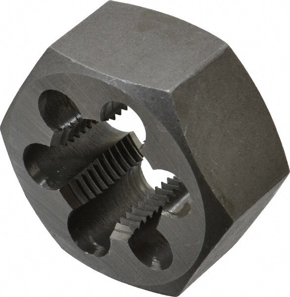 Value Collection 364-0272 Hex Rethreading Die M27x2, 1" Thick, Right Hand, 2" Hex, Carbon Steel