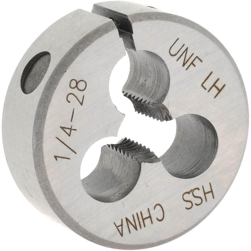 Value Collection 314-4142 Round Die 1/4-28, 1" OD, High Speed Steel