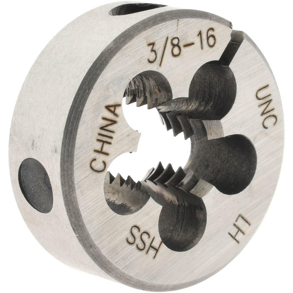 Value Collection 314-4148 Round Die 3/8-16, 1" OD, High Speed Steel