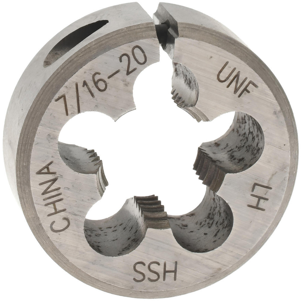 Value Collection 314-4154 Round Die 7/16-20, 1" OD, High Speed Steel