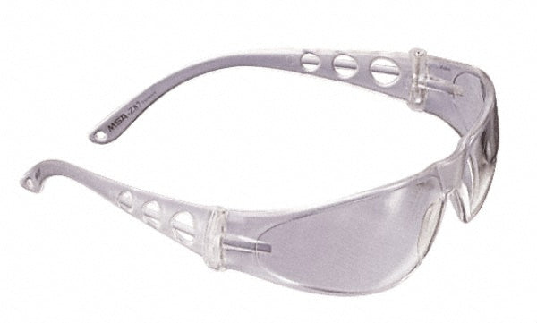 MSA 697514 Safety Glass Scratch-Resistant, Clear Lenses, Full-Framed, UV Protection