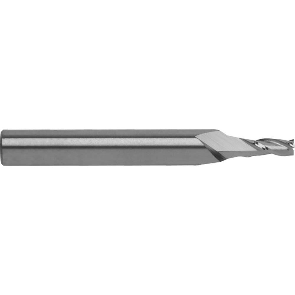 RobbJack C8-301-06 Square End Mill 3/16" Dia, 3/8" LOC, 3 Flute, Solid Carbide