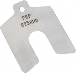 Precision Brand Products 81225 Shim Stock 0.25 mm Thick, 2'' Long, 50 mm Wide, Stainless Steel