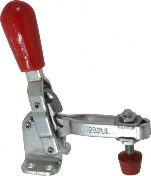 De-Sta-Co 202-UL Manual Hold-Down Toggle Clamp Vertical, 200.00 lb Capacity, U-Bar, Flanged Base
