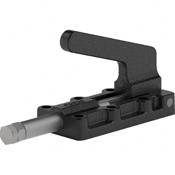 De-Sta-Co 95030 Standard Straight Line Action Clamp 550 lb Load Capacity, 0.98" Plunger Travel, Flanged Base, Carbon Steel