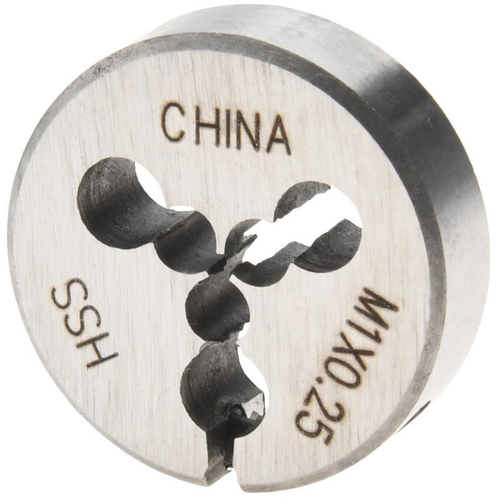 Value Collection 314-1048 Round Die M1x0.25, High Speed Steel