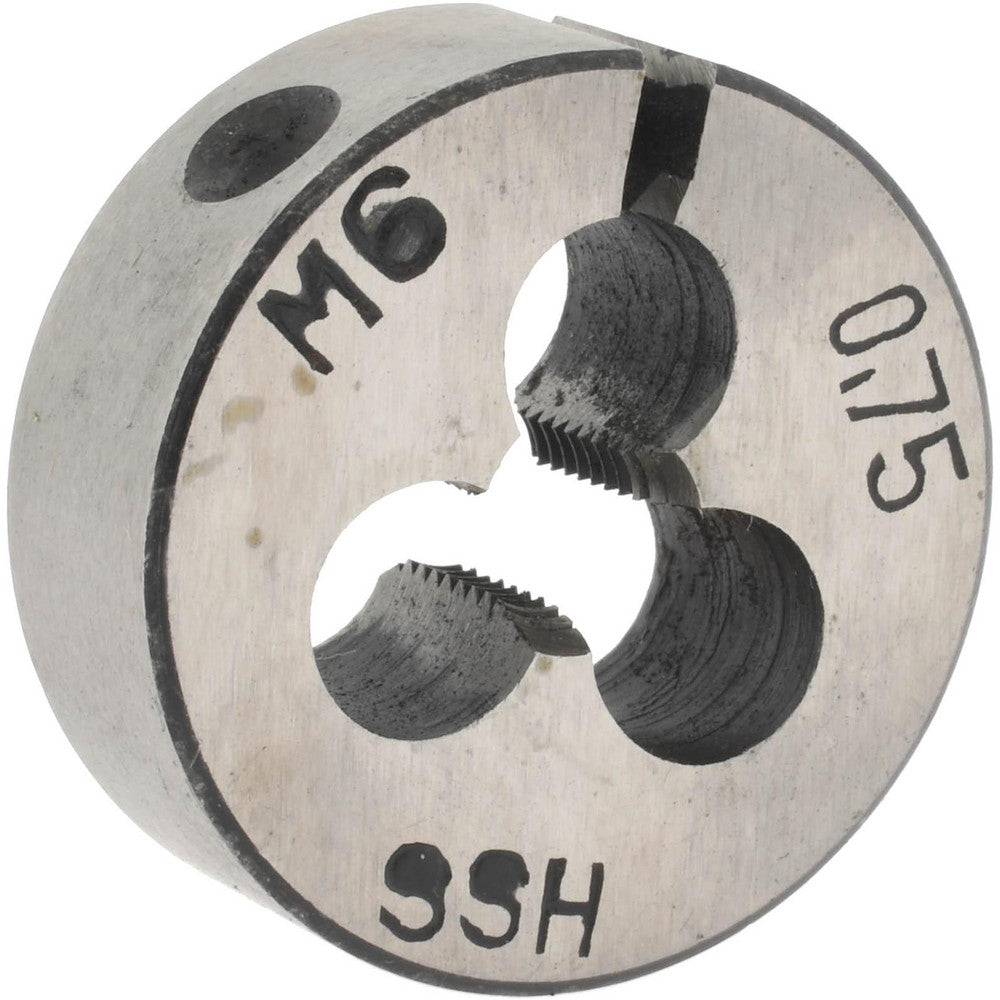 Value Collection 314-1636 Round Die M6x0.75, 1" OD, High Speed Steel