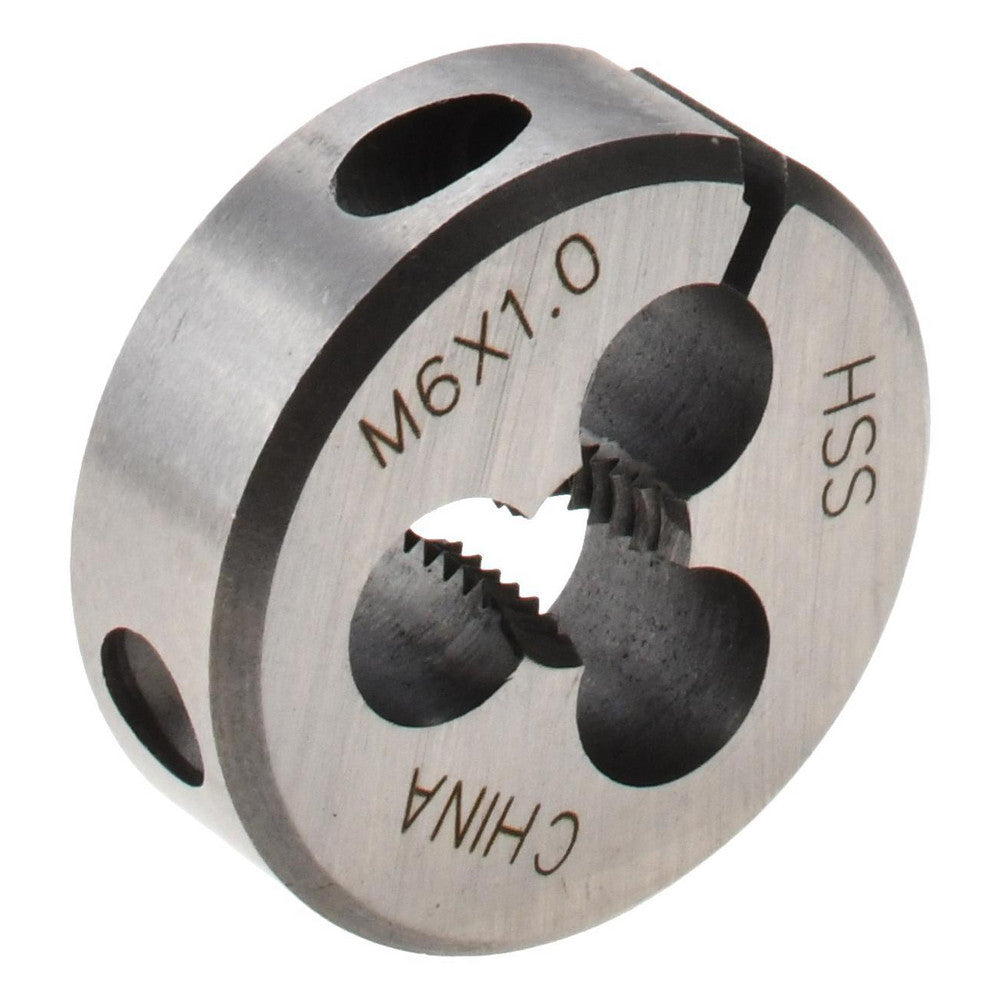 Value Collection 314-1638 Round Die M6x1, 1" OD, High Speed Steel