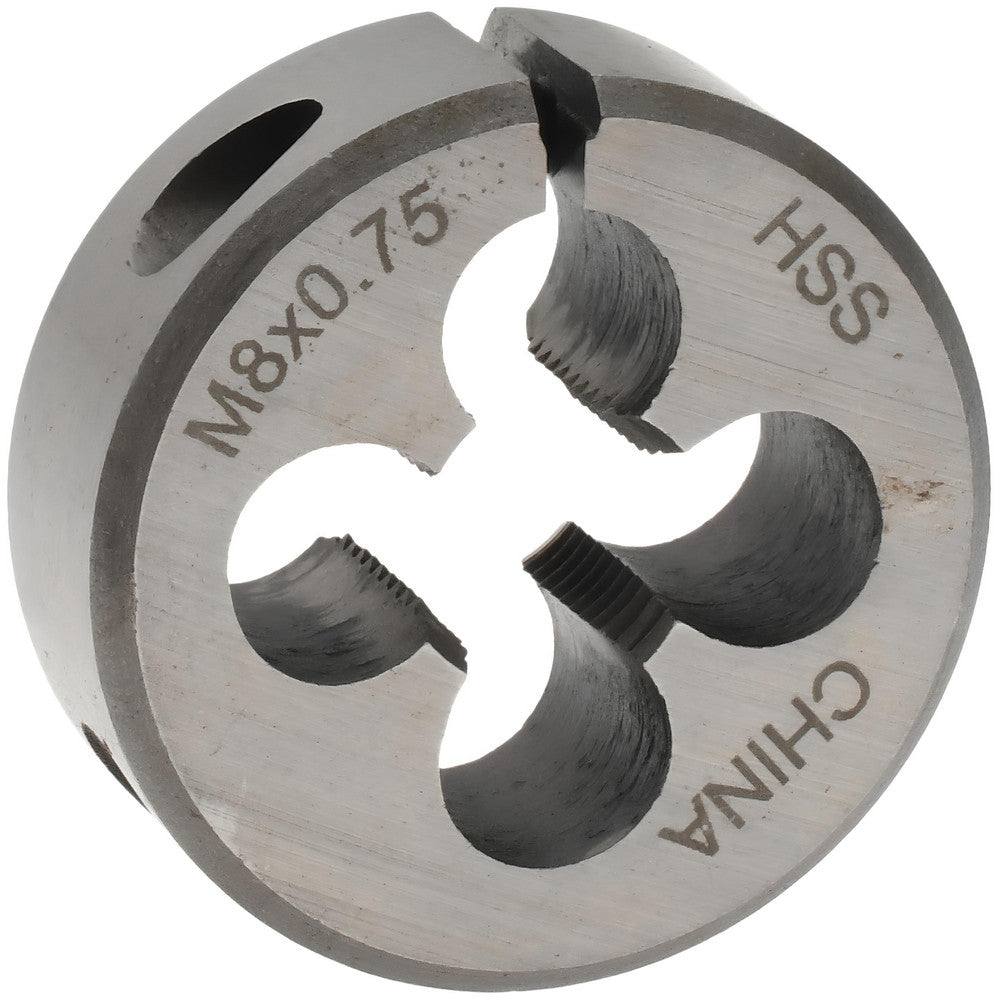 Value Collection 314-1642 Round Die M8x0.75, 1" OD, High Speed Steel