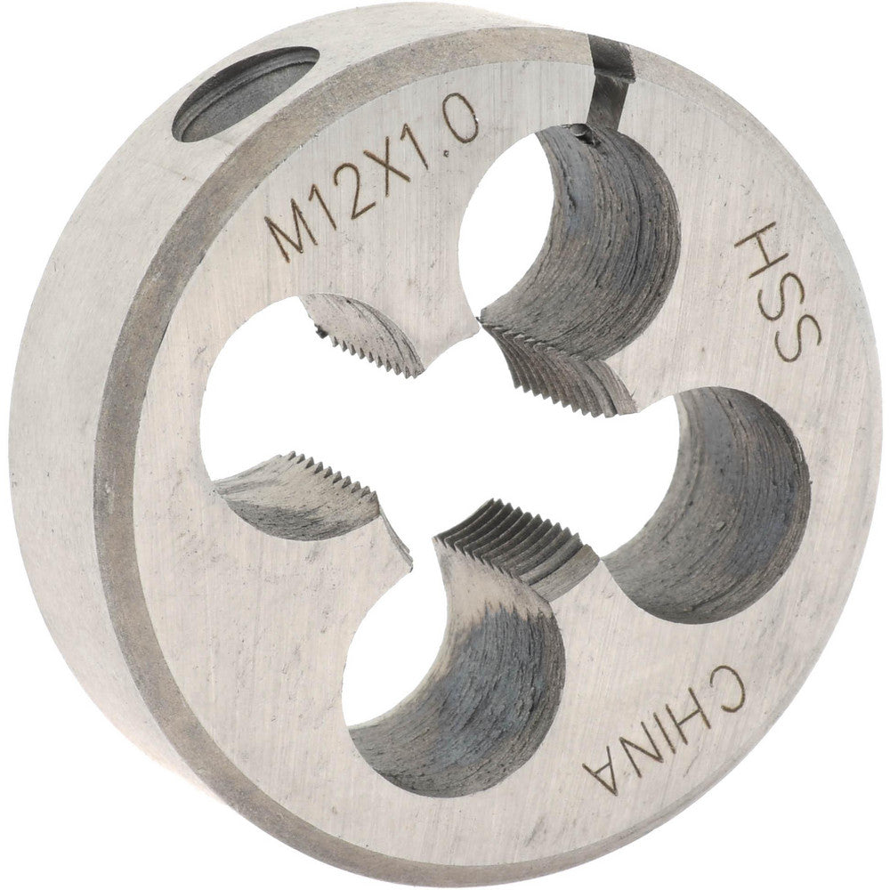 Value Collection 314-1720 Round Die M12x1, High Speed Steel