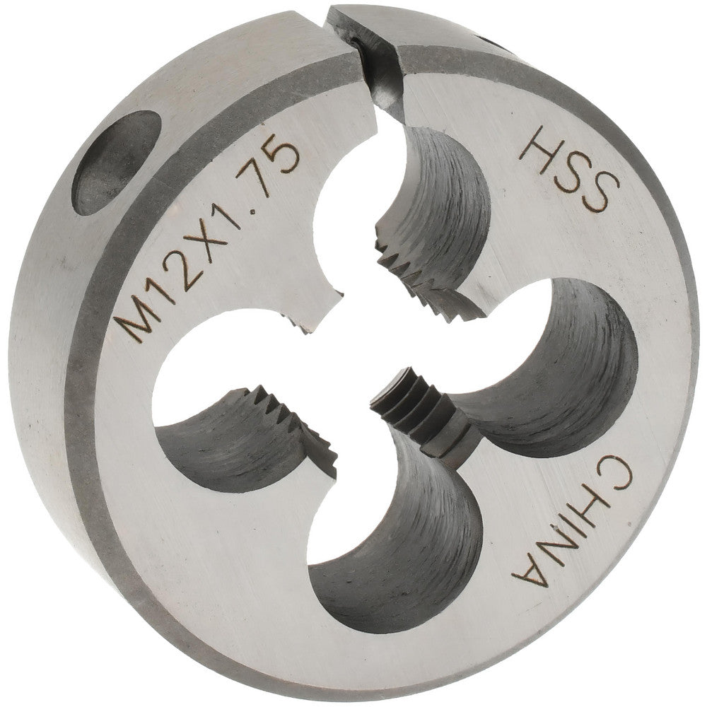 Value Collection 314-1726 Round Die M12x1.75, High Speed Steel