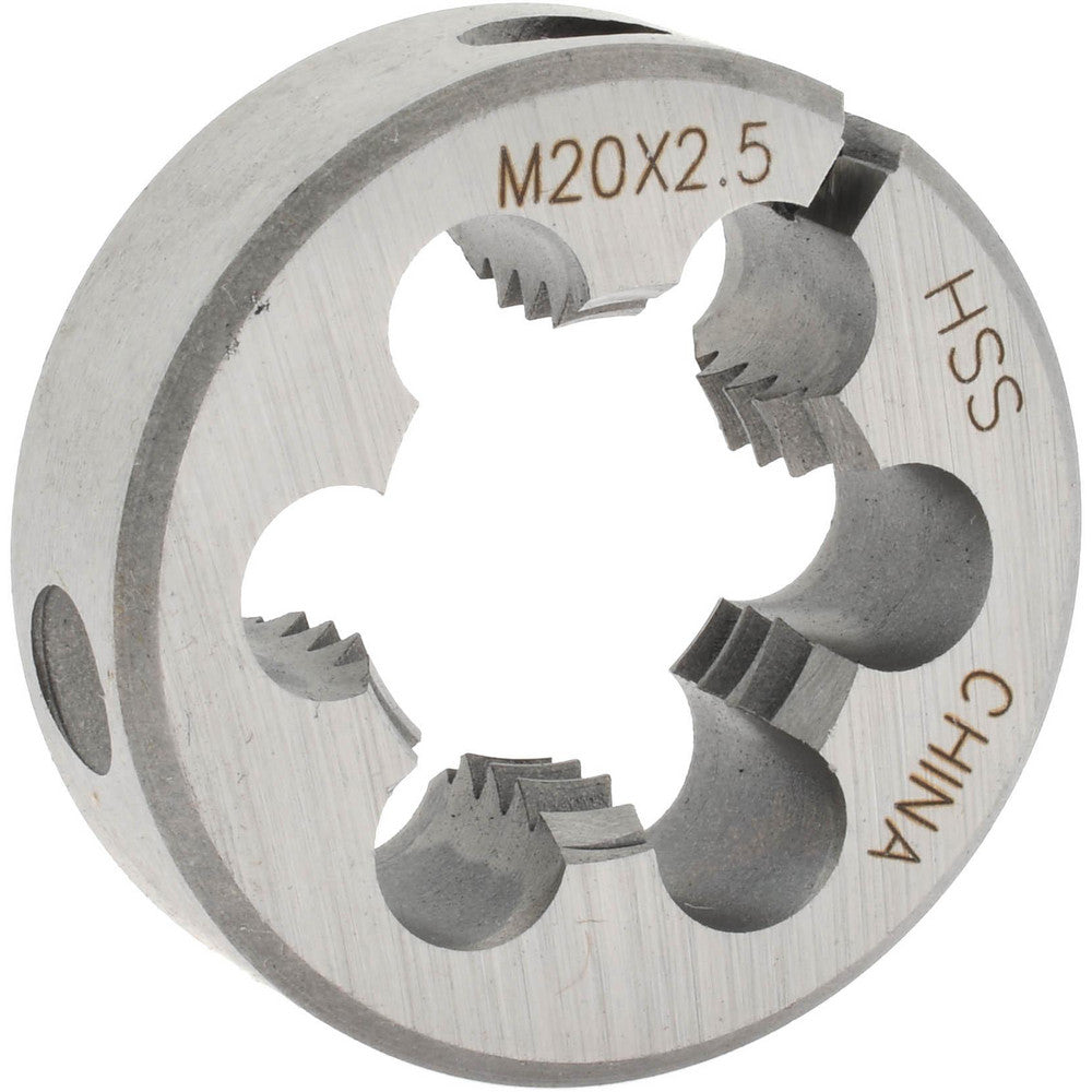 Value Collection 314-1756 Round Die M20x2.5, High Speed Steel