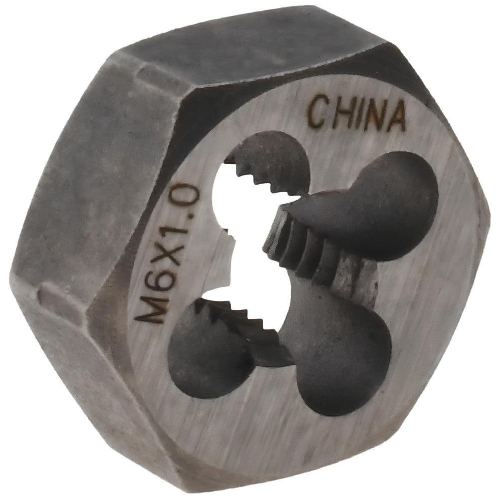 Value Collection 364-0063 Hex Rethreading Die M6x1, Right Hand, Carbon Steel