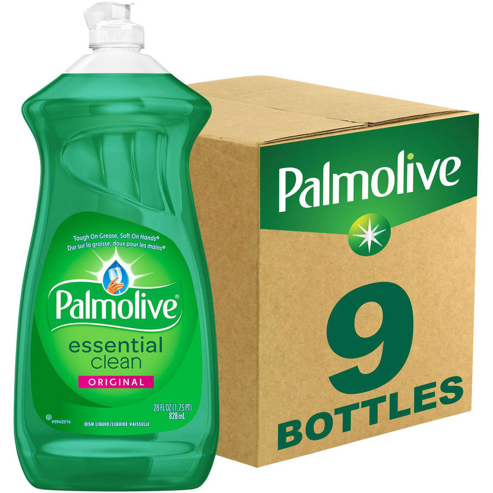 Palmolive CPCUS06022A Dishwashing Liquid, Fresh Scent, 28 oz Bottle, 9/Carton
