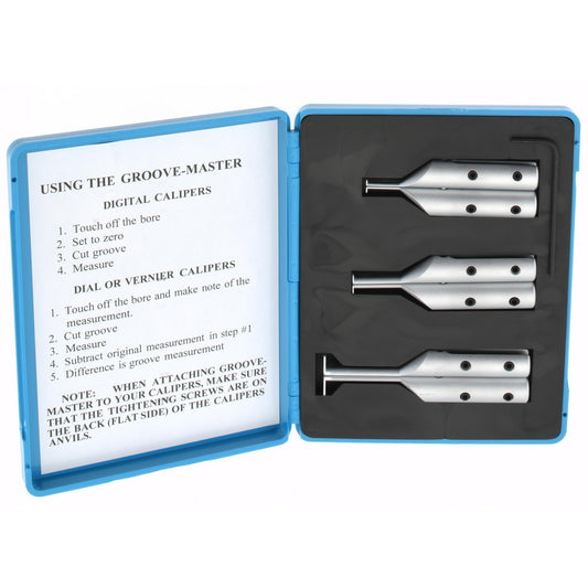 SPI 30-463-4 Caliper Attachment Set 3 Pc, Use with 6" Vernier, Dial & Digital Calipers