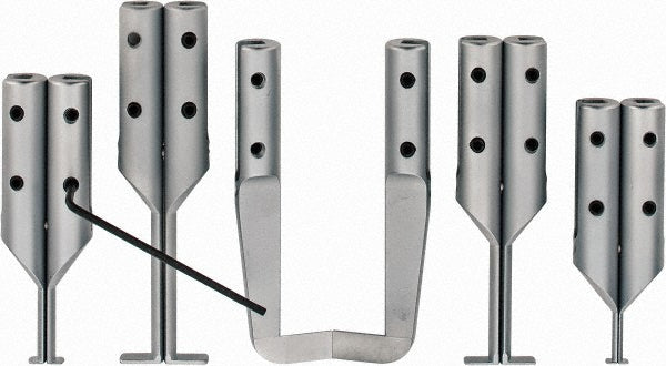 SPI 30-464-2 Caliper Attachment Set 5 Pc, Use with 6" Vernier, Dial & Digital Calipers, Includes Caliper