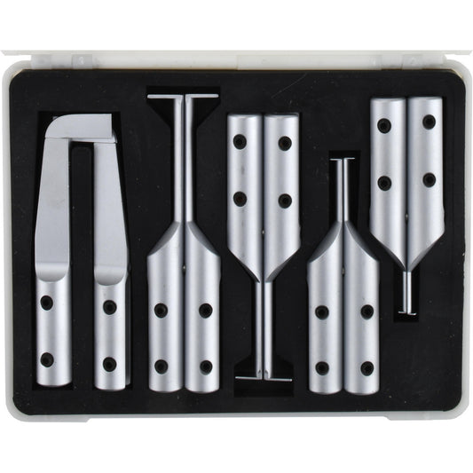 SPI 30-470-9 Groove Master Attachment Set 5 Pc, Use with 6" Vernier, Dial & Digital Calipers