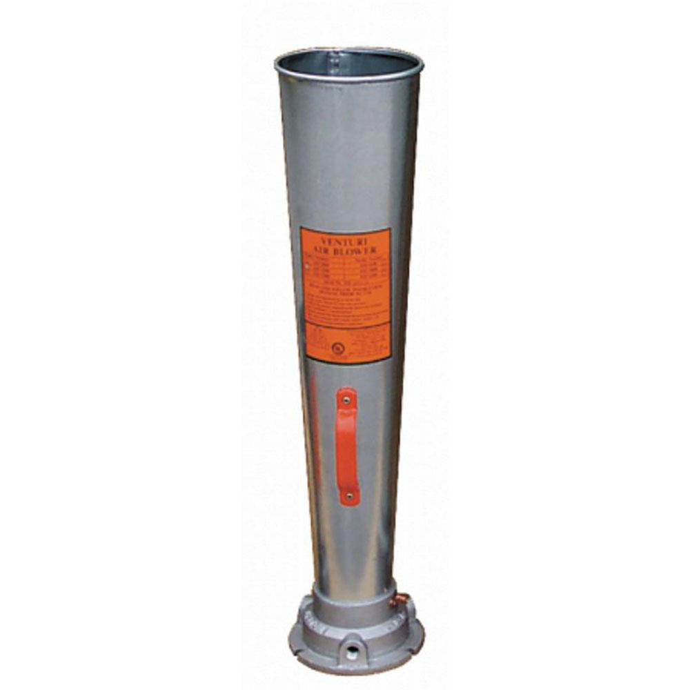 AIR Systems ASI-1200 Venturi Style Pneumatic Blowers SCFM @ 40 PSIG (Air Consumed) 35 SCFM @ 60 PSIG (Air Consumed) 45 SCFM @ 80 PSIG (Air Consumed) 62 Horn Material Galvanized Steel NPT Size (Inch) 1/2 Overall Length 32.12 in Face Dia 7.37 in Base Slot Dia 0.