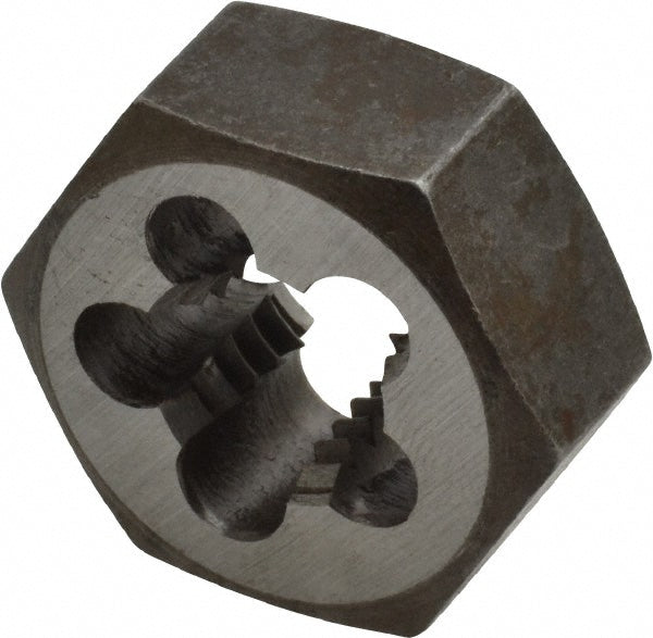Value Collection 366-0321 Hex Rethreading Die 1/2-13, Left Hand, Carbon Steel