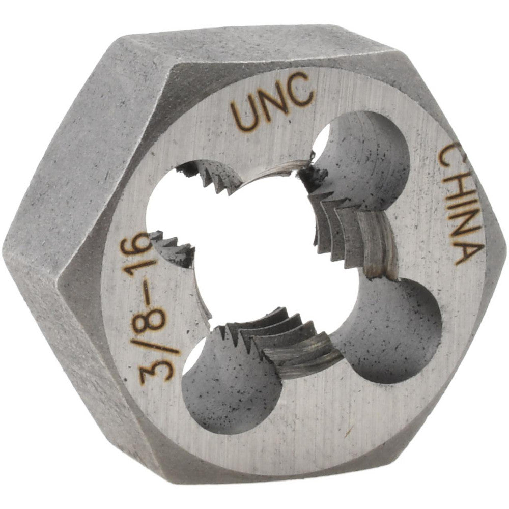 Value Collection 365-0241 Hex Rethreading Die 3/8-16, Right Hand, Carbon Steel