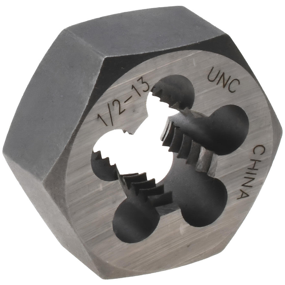Value Collection 365-0321 Hex Rethreading Die 1/2-13, Right Hand, Carbon Steel