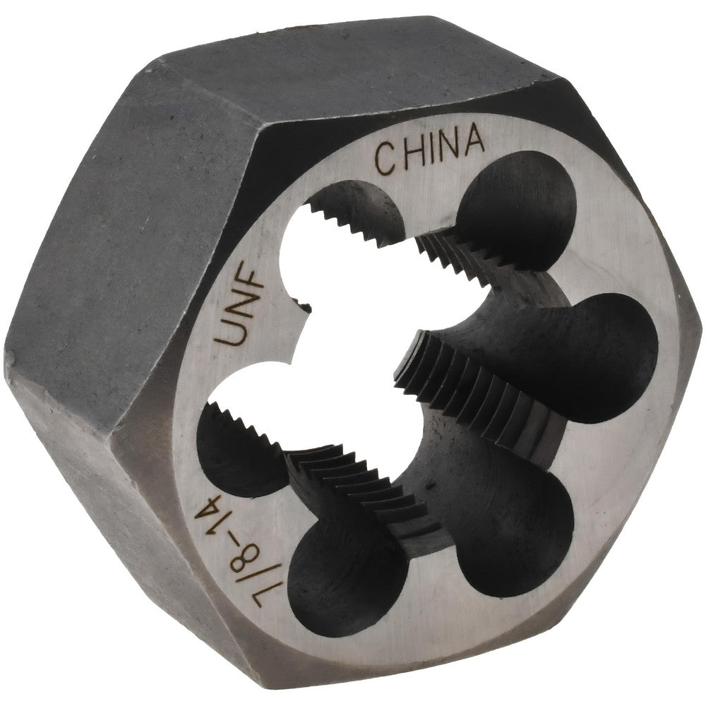 Value Collection 365-0562 Hex Rethreading Die 7/8-14, Right Hand, Carbon Steel