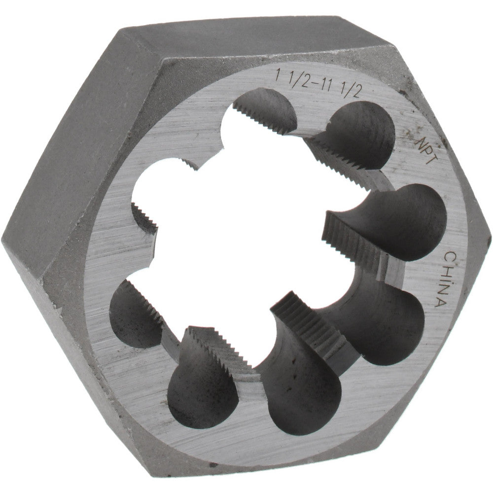 Value Collection 365-0040 1-1/2 - 11-1/2 NPT x 3" Hex Hex Pipe Die