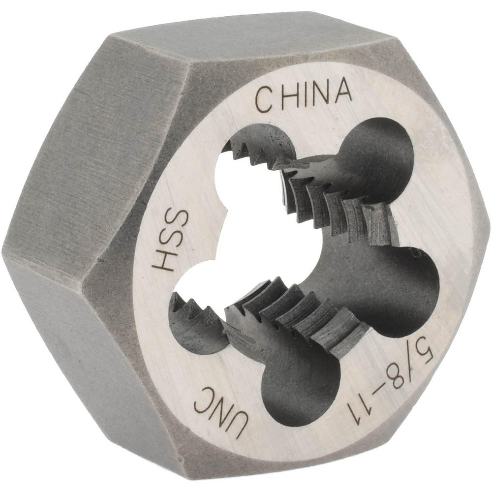 Value Collection 367-0401 Hex Rethreading Die 5/8-11, Right Hand, High-Speed Steel