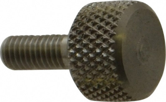 Morton Machine Works 4111 303 Stainless Steel Thumb Screw M3 x 0.5, Knurled Head