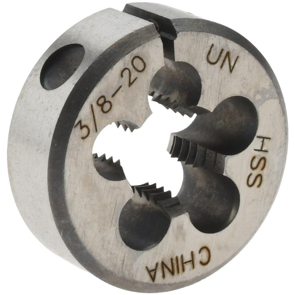 Value Collection 315-1142 Round Die 3/8-20, 1" OD, High Speed Steel
