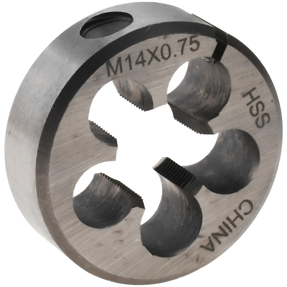 Value Collection 314-1731 Round Die M14x0.75, High Speed Steel