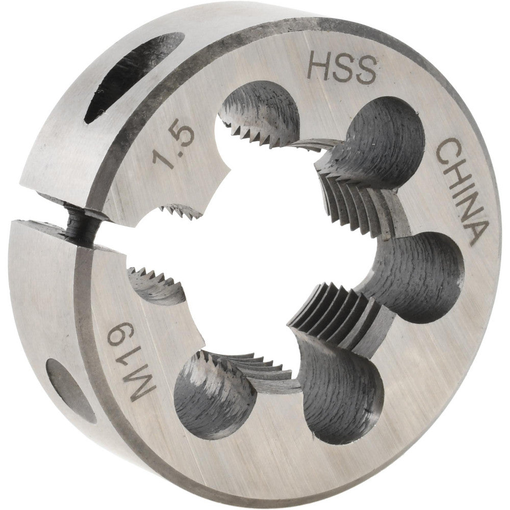 Value Collection 314-1749 Round Die M19x1.5, High Speed Steel