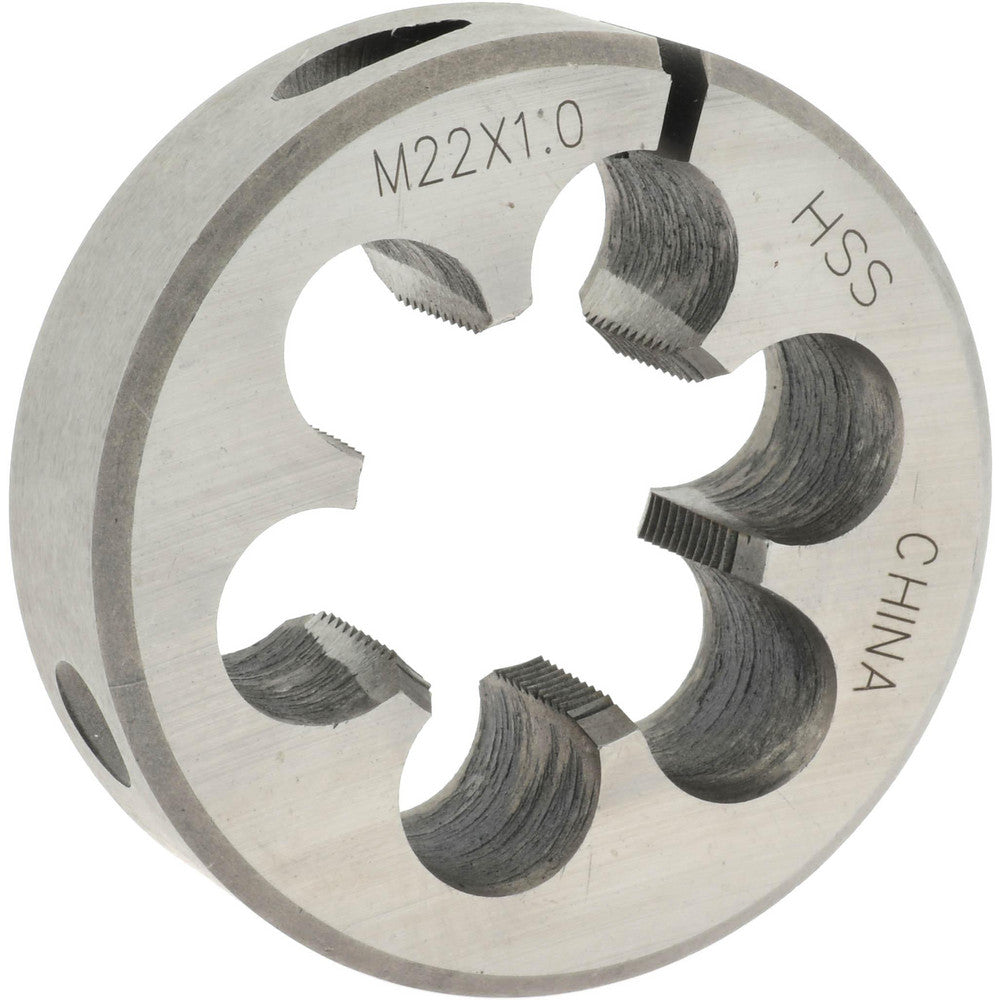 Value Collection 314-1830 Round Die M22x1, 2" OD, High Speed Steel