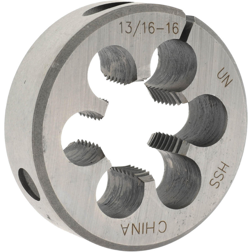 Value Collection 315-1312 Round Die 13/16-16, 2" OD, High Speed Steel