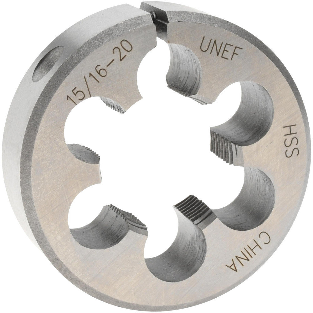 Value Collection 315-1333 Round Die 15/16-20, 2" OD, High Speed Steel