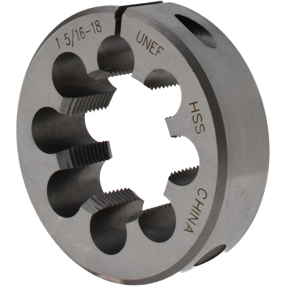 Value Collection 84046746 Round Die 1-5/16-18, High Speed Steel