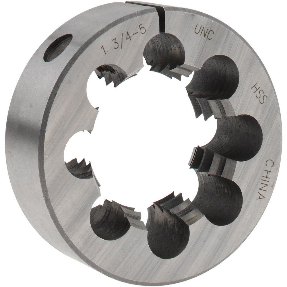 Value Collection 315-1640 Round Die 1-3/4-5, 3" OD, High Speed Steel