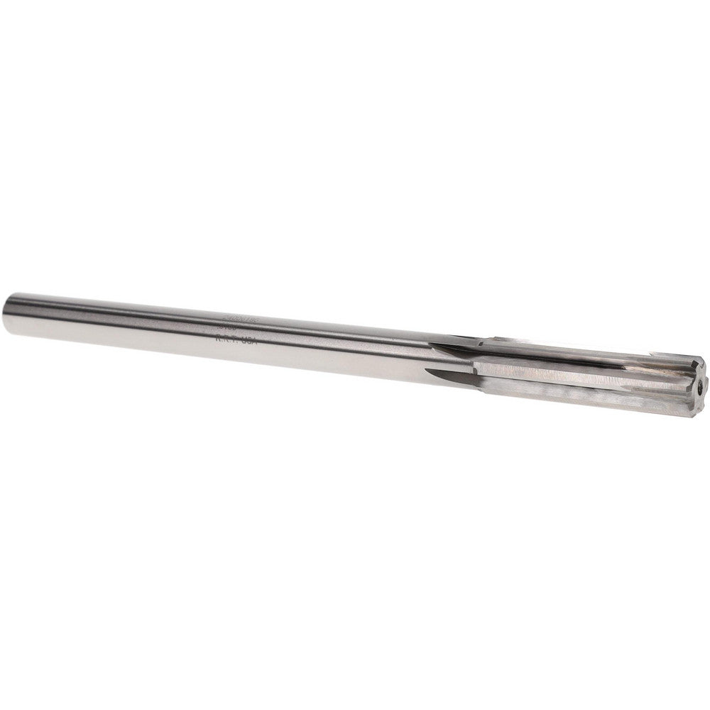 Rock River Tool Inc. 24006180 Chucking Reamer 0.6180" Dia, Straight-Cylindrical Shank, Carbide-Tipped