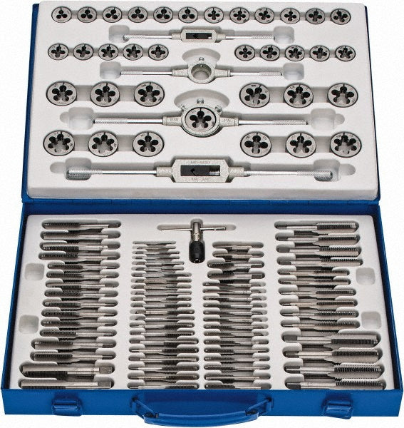 Value Collection CCT1570 Tap & Die Set #4-40 to 3/4-16 Taps, Metric Coarse, Metric Fine, NPT, UNC & UNF