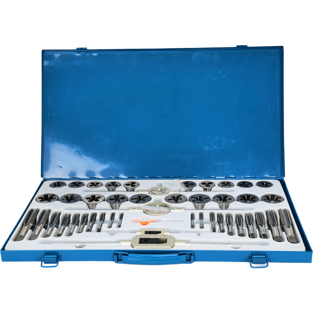 Value Collection CCT1568 Tap & Die Set 1/4-20 to 1-14 Taps, UNC & UNF