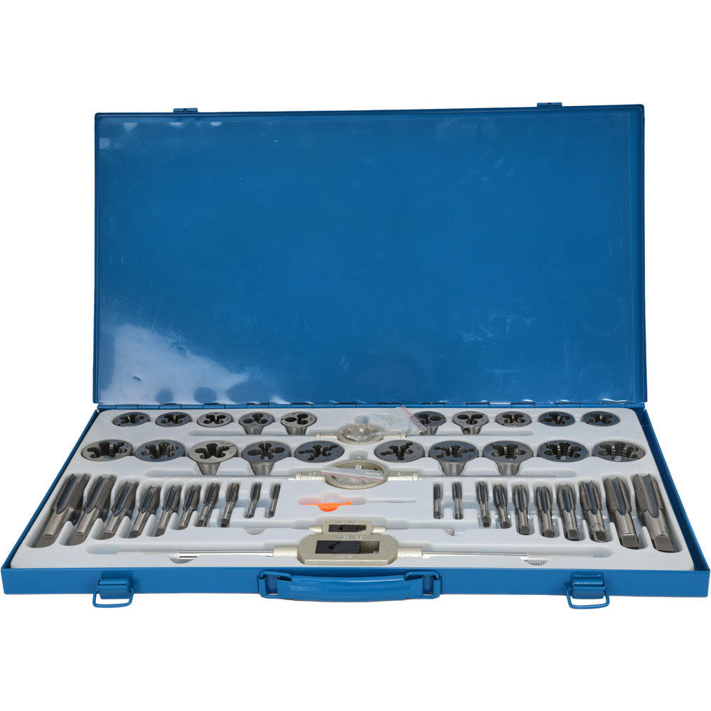 Value Collection CCT1580 Tap & Die Set 1/4-20 to 1-14 Taps, UNC & UNF