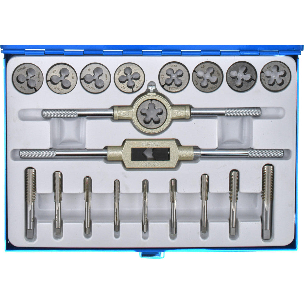 Value Collection CCT1598 Tap & Die Set M6 x 1 to M16 x 2 Taps, Metric Coarse