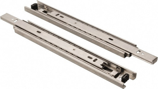 Sugatsune ESR-3813-10 9-27/32" Slide Length, 9-9/16" Travel Length, Stainless Steel Ball Bearing Slide