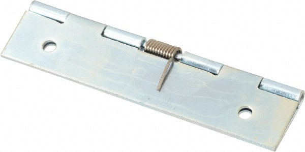 Guden PS1121-02 Closing Spring Hinge 1-1/2" Wide, 0.04" Thick, 4 Mounting Holes