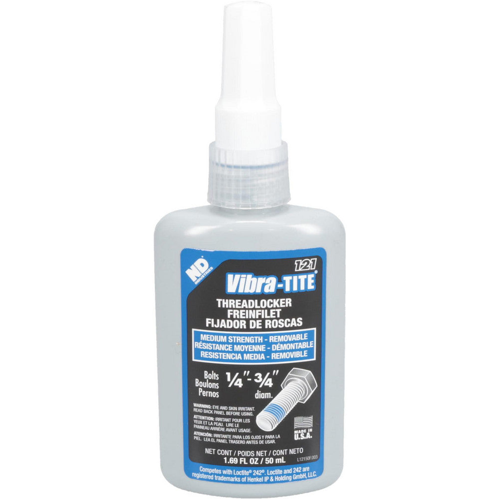Vibra-Tite 12150 Threadlocker Blue, Liquid, 50 mL, Bottle