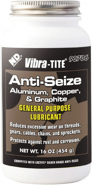Vibra-Tite 90706 Anti-Seize Anti-Seize Lubricant 16 oz Can