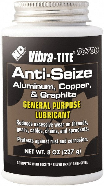 Vibra-Tite 90708 Anti-Seize Anti-Seize Lubricant 8 oz Can