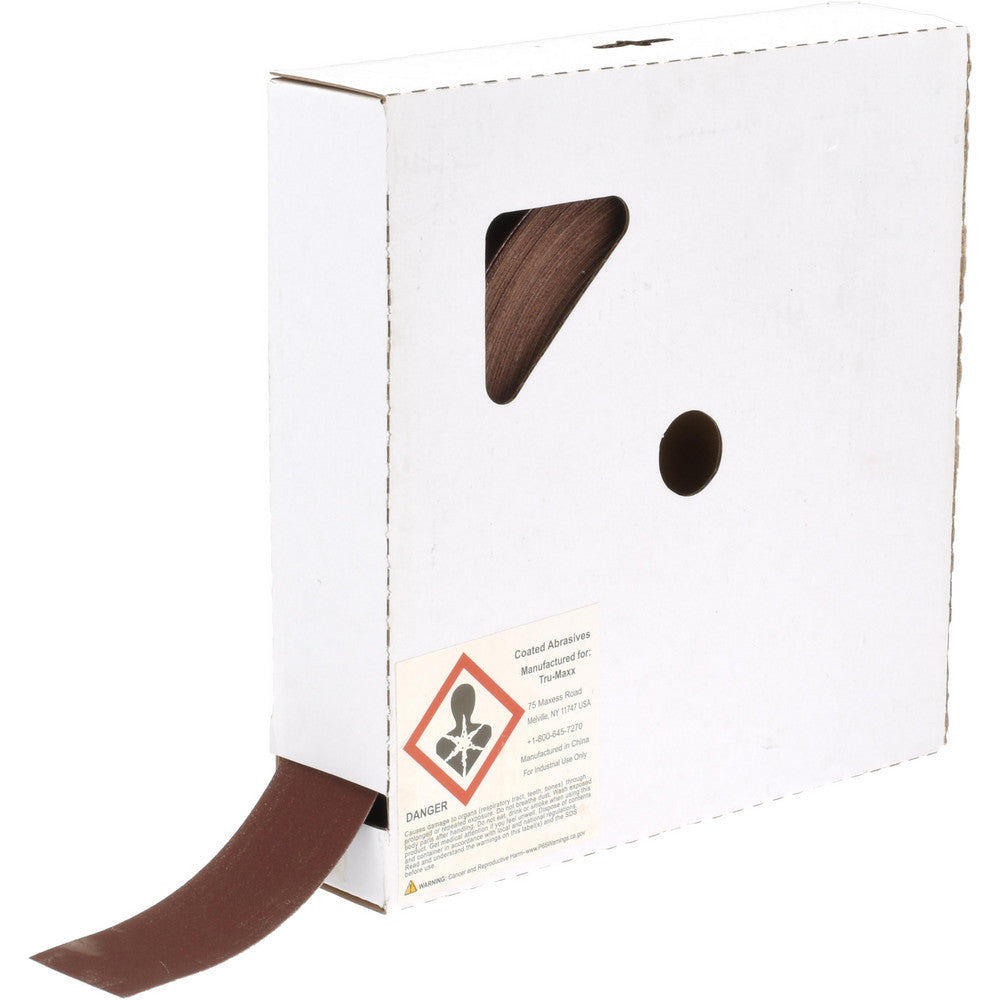 Tru-Maxx 50146 1-1/2" x 50 Yd 500 Grit Aluminum Oxide Shop Roll