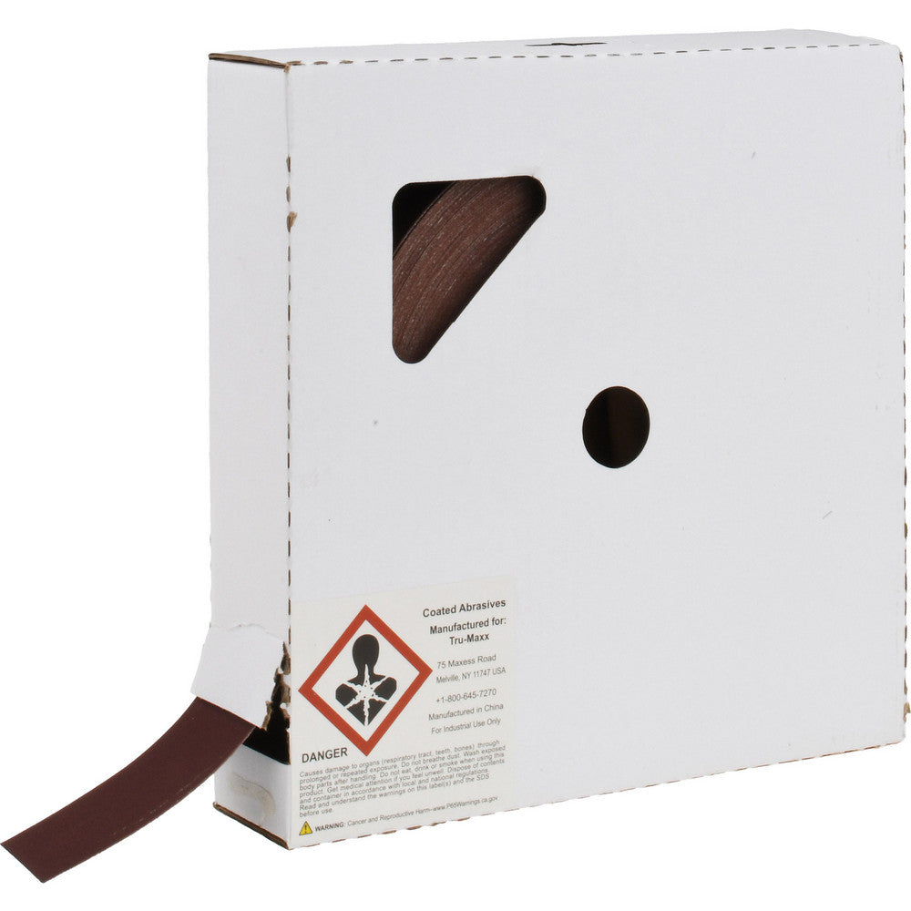 Tru-Maxx 50252 1-1/2" x 50 Yd 320 Grit Aluminum Oxide Shop Roll